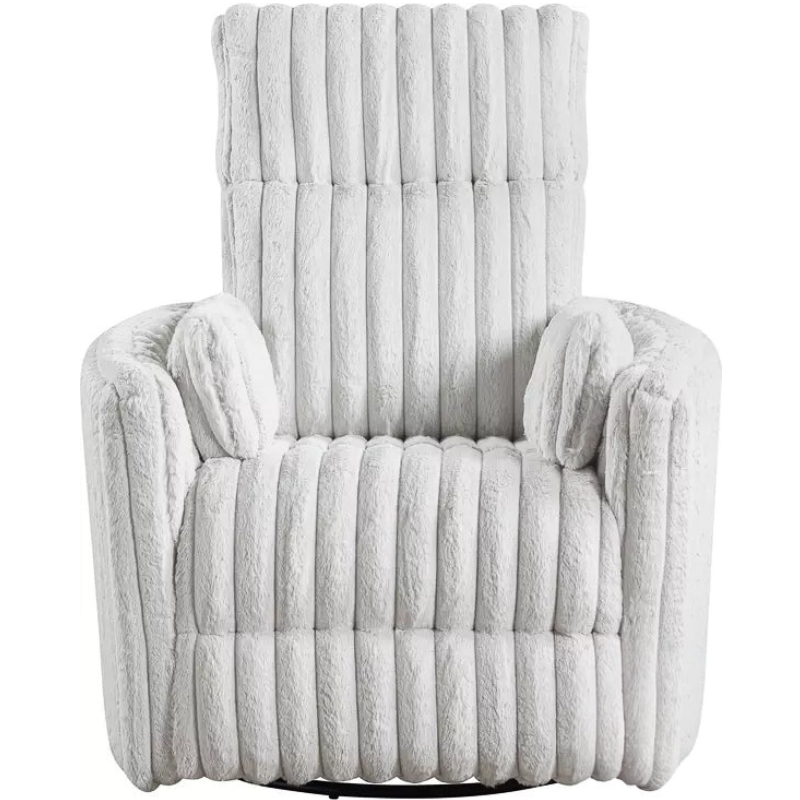 Silver Swivel Glider Recliner