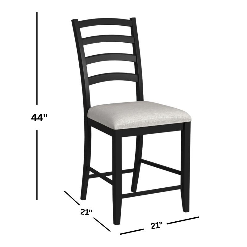 Tulane Oak 5 Piece Counter Height Dining Set