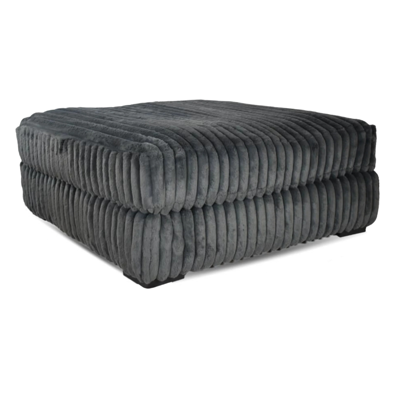 Mondo Monster Gunmetal Ottoman