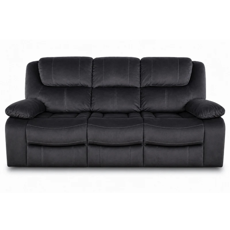 Aspen Indigo Reclining Sofa