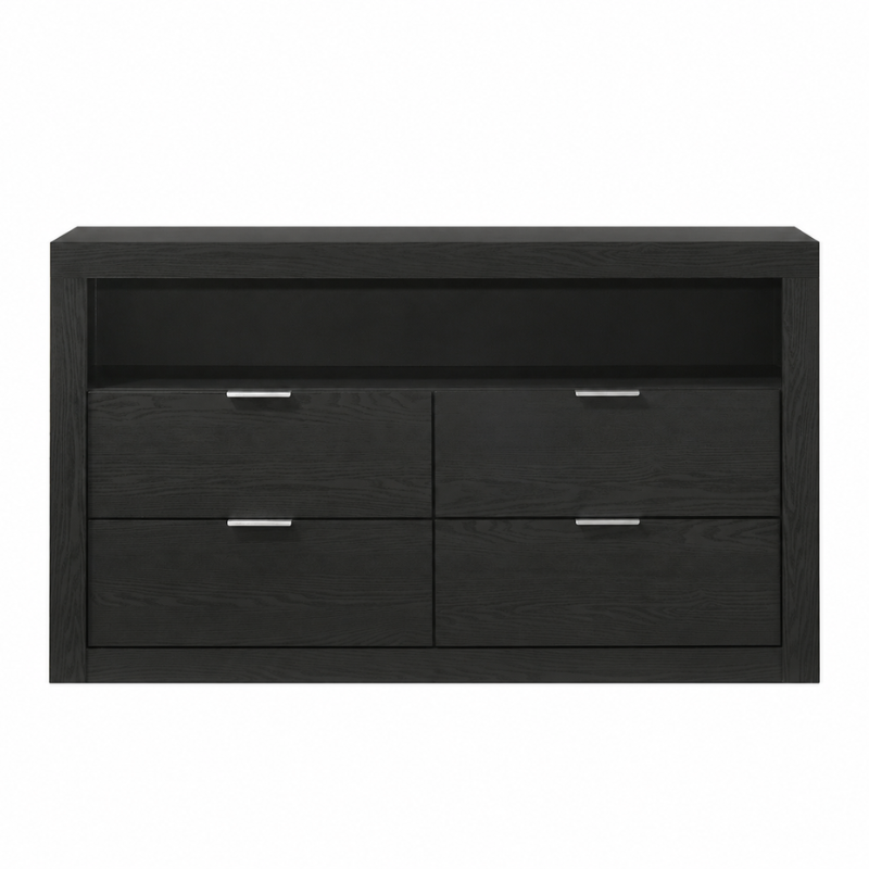 FREE Aaron Black Nightstand w/ Purchase of the Aaron Black Dresser