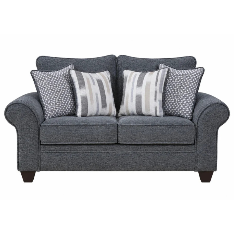 Flannery Charcoal Loveseat