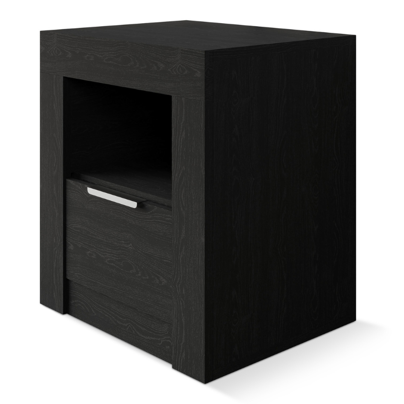 Aaron Black Nightstand