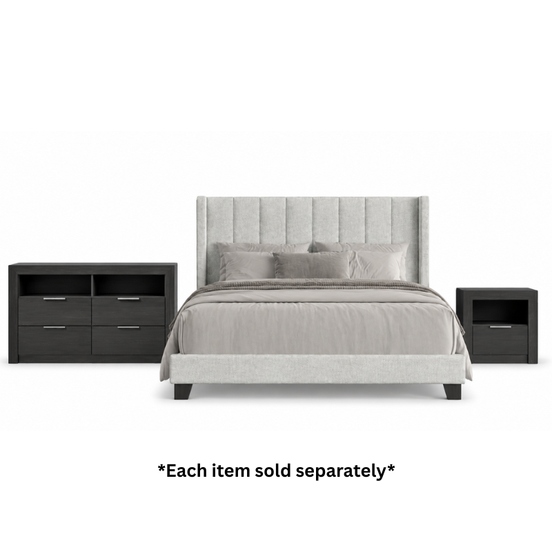 Aaron Black Nightstand