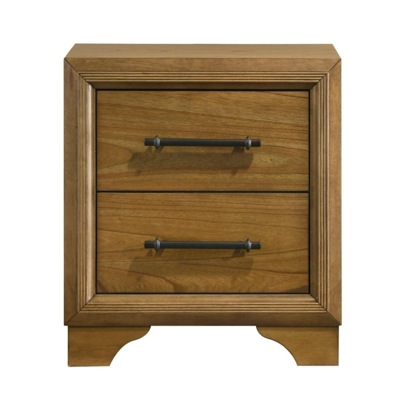 Harmony Walnut Nightstand with USB