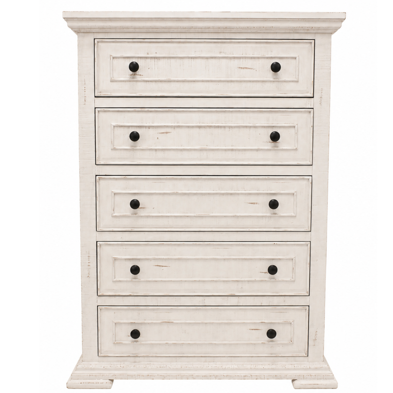 Heather Rustic White Chest
