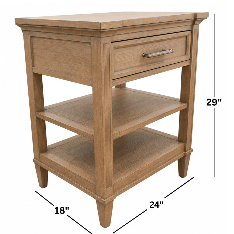 Avena Open Nightstand