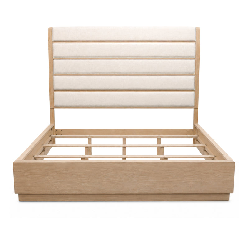 Sutton King Upholstered Panel Bed