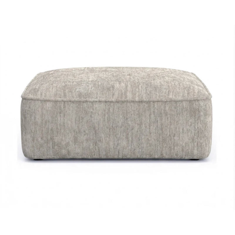 Bucktown Cocktail Ottoman Parchment
