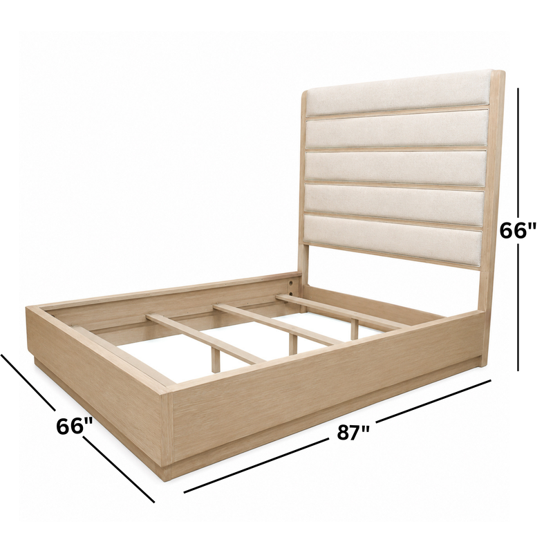 Sutton Queen Upholstered Panel Bed