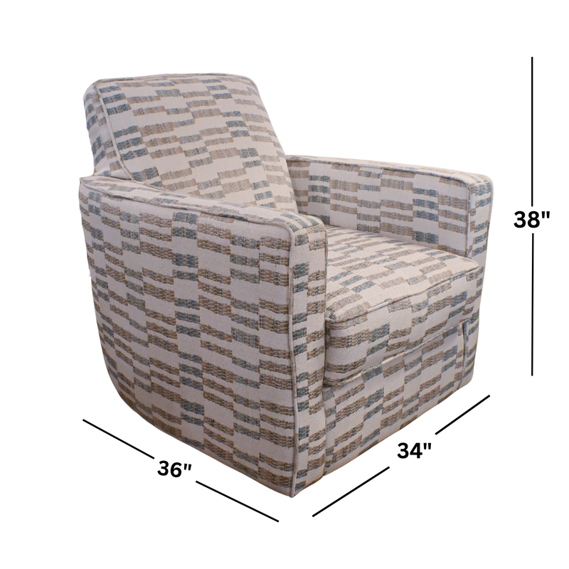 Murdock Jasper Swivel Accent Chair