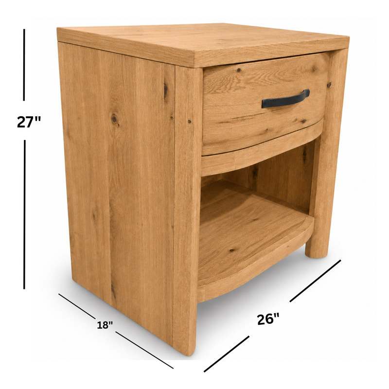 Laramie Open Nightstand