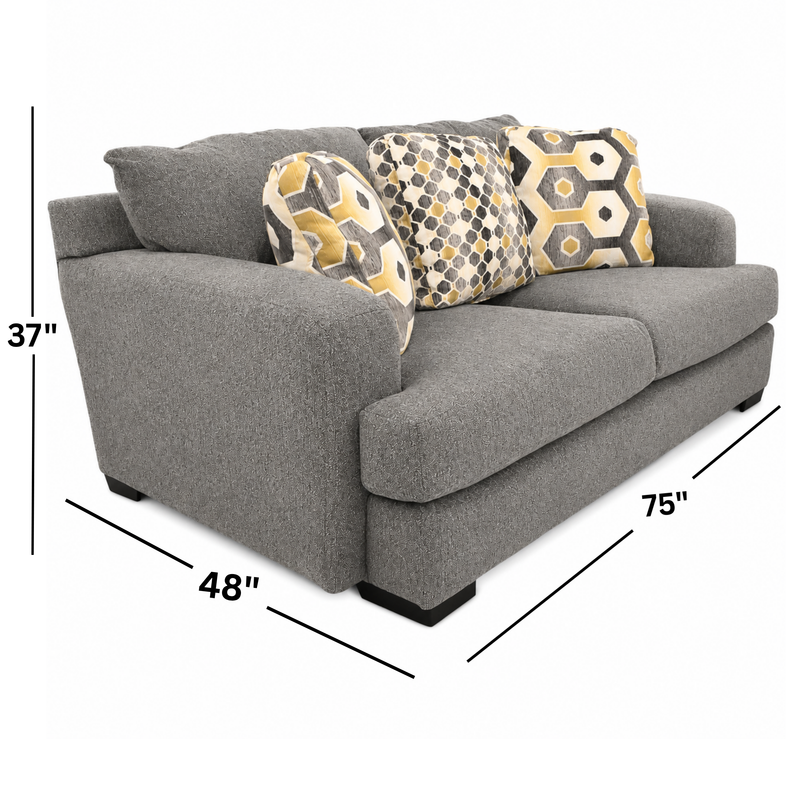 Palisades Cobblestone Loveseat