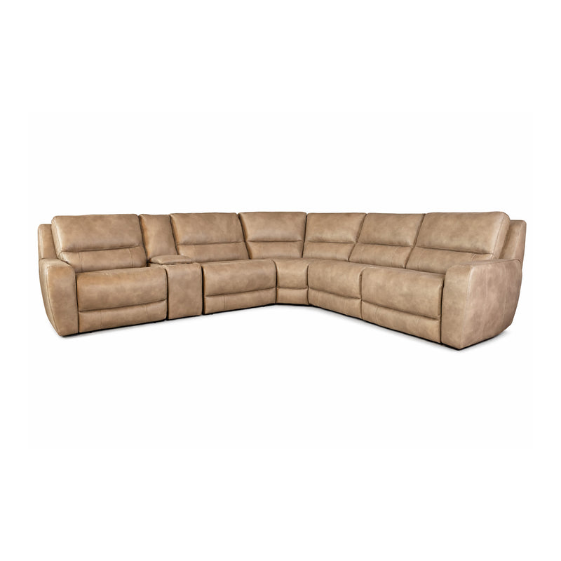 Lucky Marble 6Pc Power Reclining Sectional