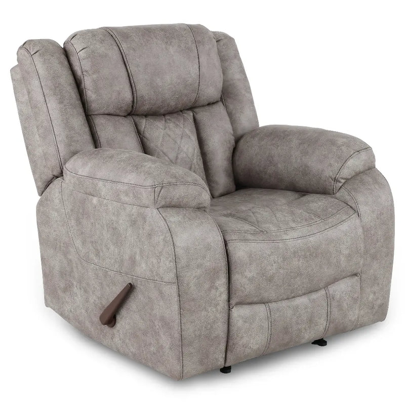 Charly Grey Manual Recliner