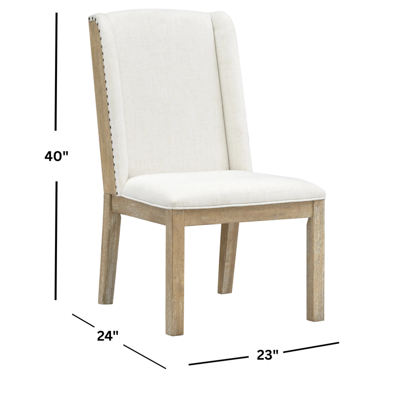 Lynnfield Dining Chair with Upholstered Seat and Back