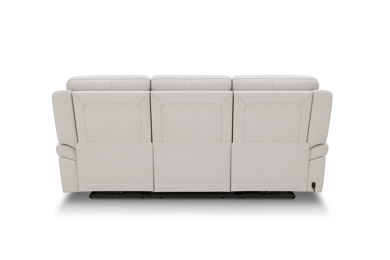 Cordova Cracked Ice Triple Power Leather Sofa