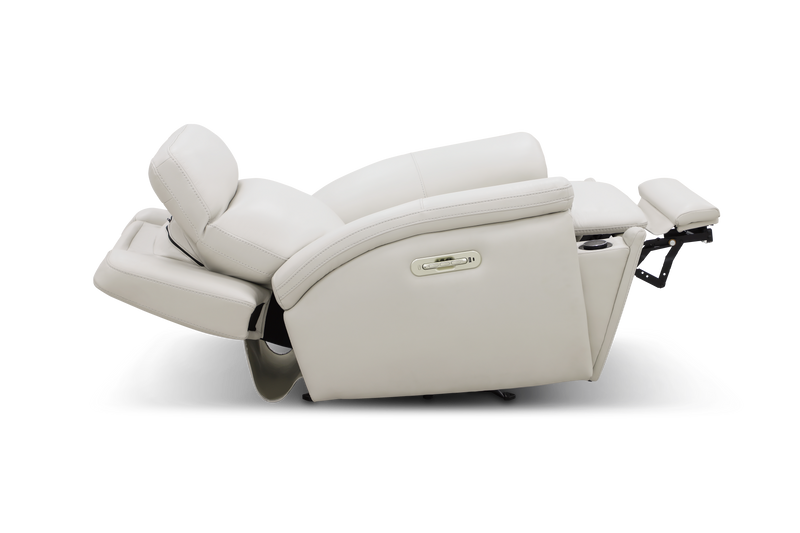Cordova Cracked Ice Triple Power Leather Recliner