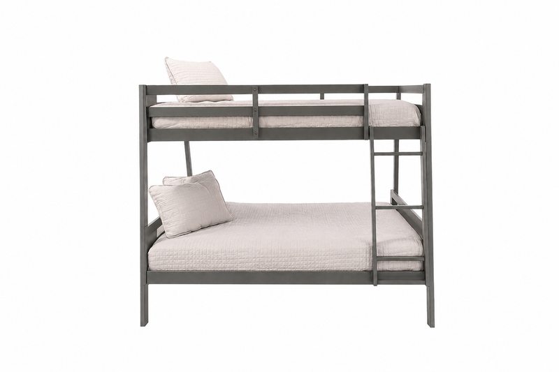 Mason Grey Twin Over Full Bunk Bed