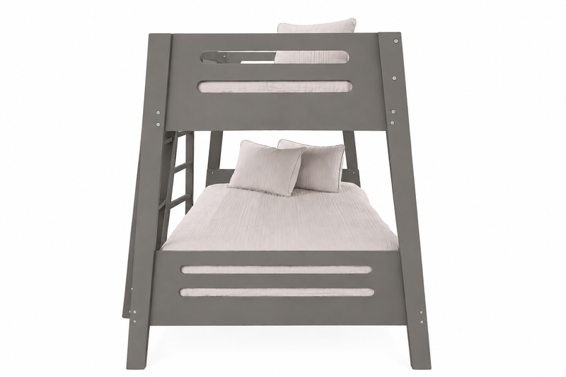 Mason Grey Twin Over Full Bunk Bed