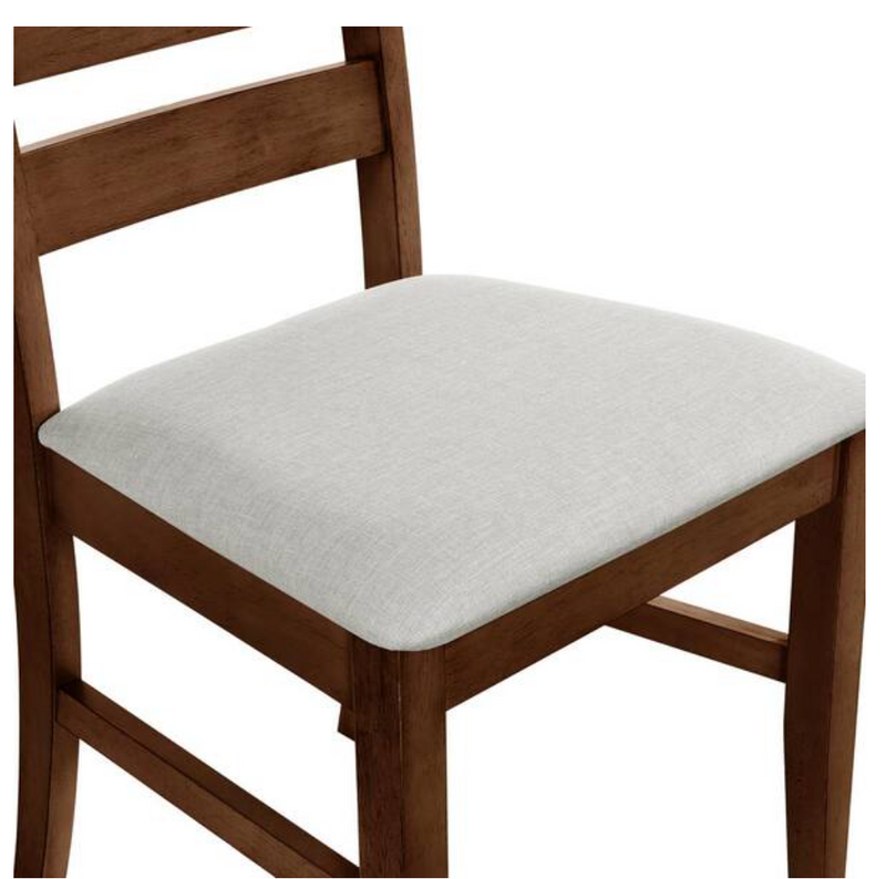 Pascal Walnut Ladderback Dining Chair
