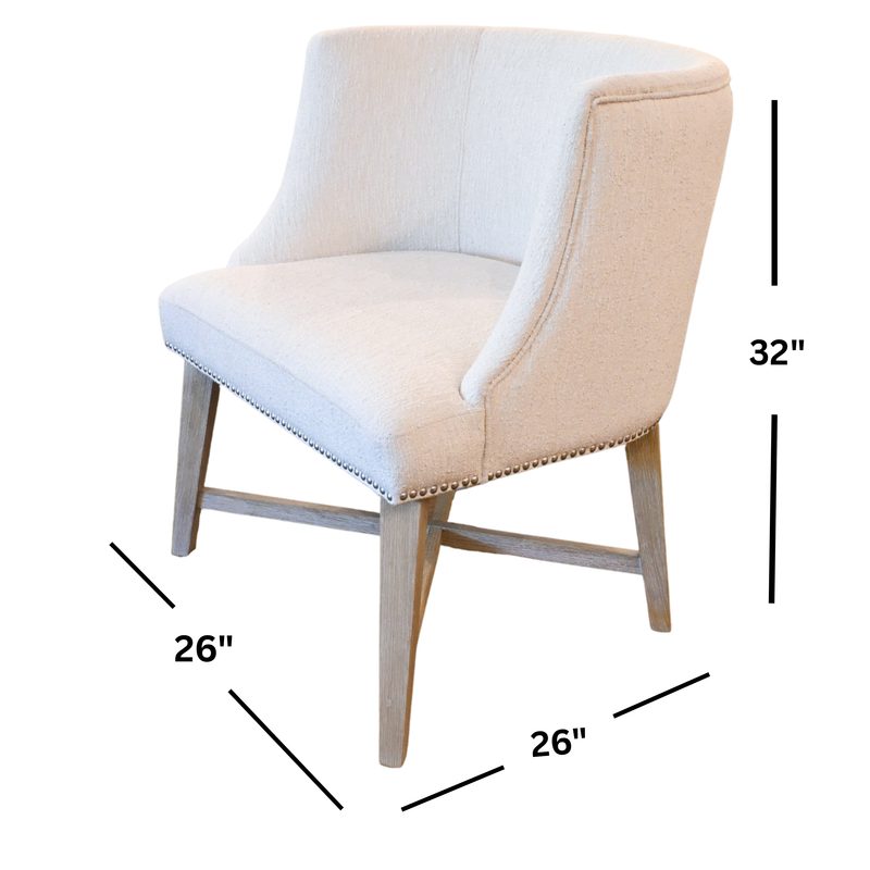 Sutton Upholstered Barrel Back Chair