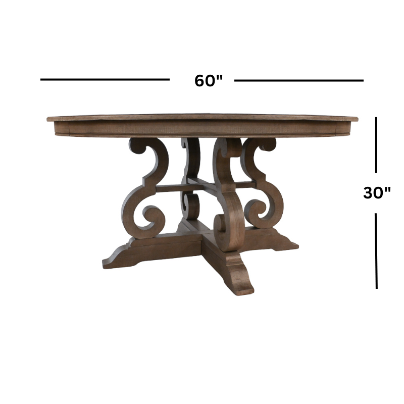 Tinley Park Round Dining Table