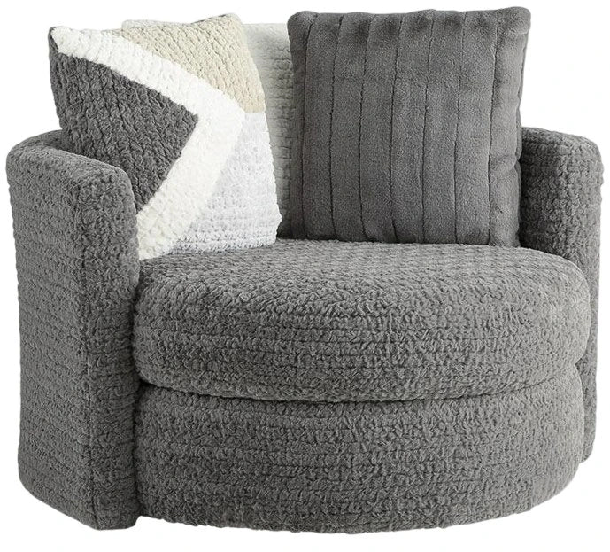 Doodle Iron Swivel Chair