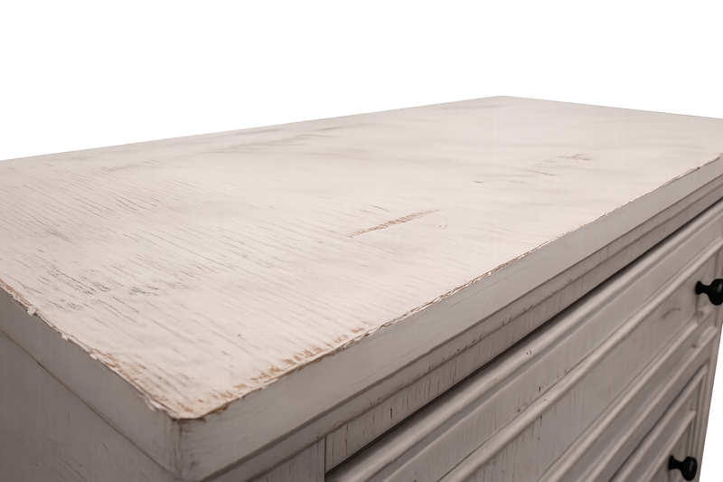 Heather Rustic White Chest