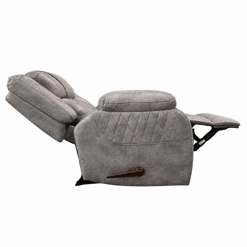 Charly Grey Manual Recliner