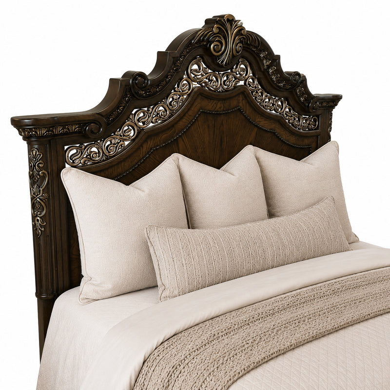 Lydia King Panel Bed