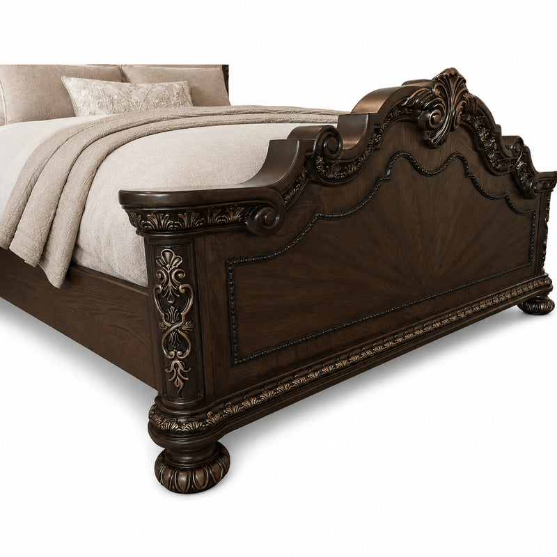 Lydia Queen Panel Bed