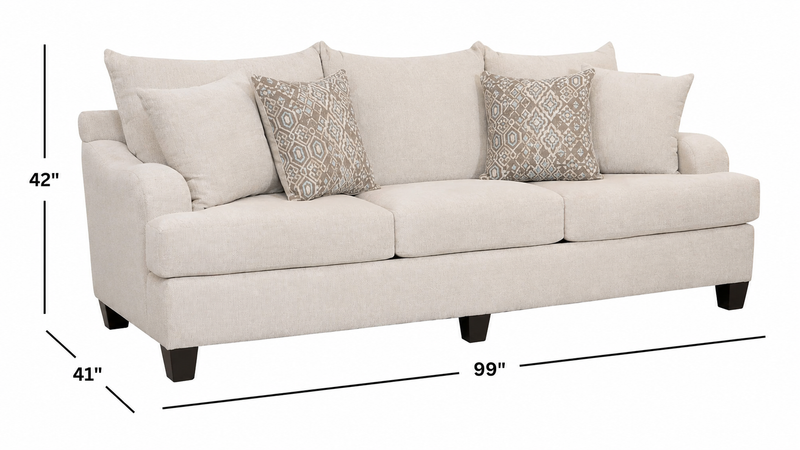 Venus Cream Sofa