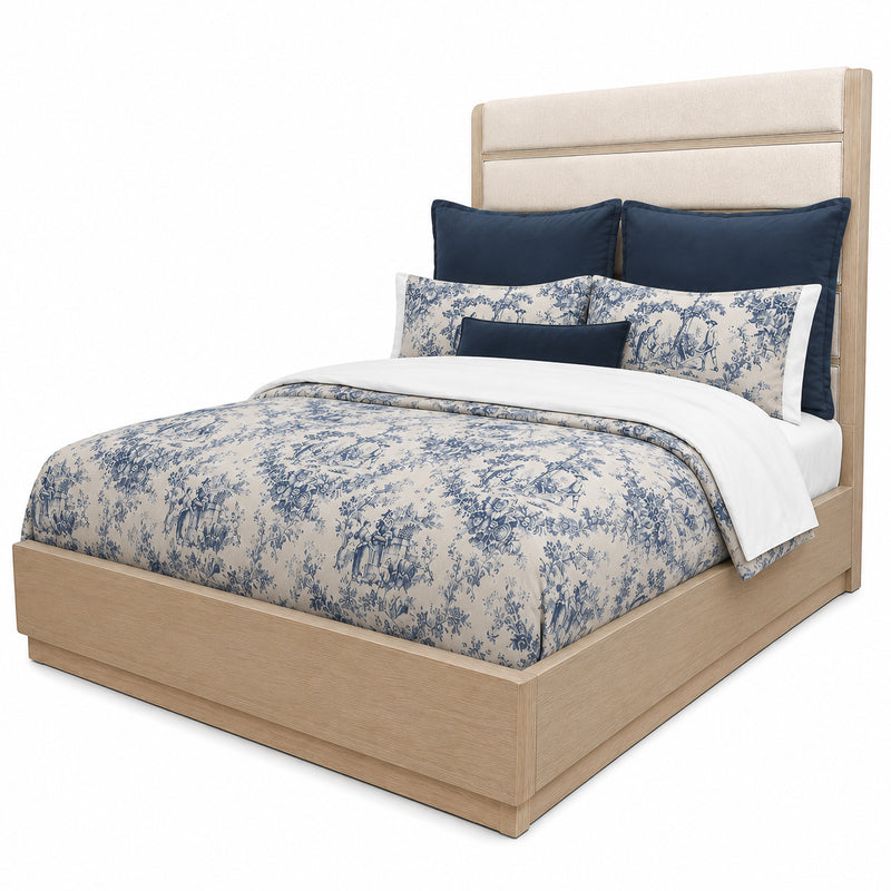 Sutton Queen Upholstered Panel Bed