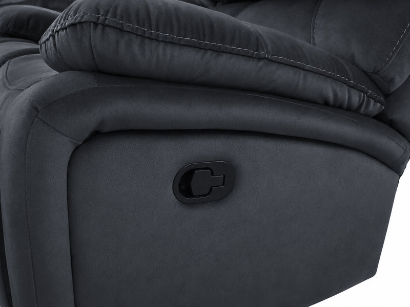 Aspen Indigo Reclining Sofa