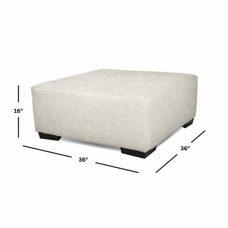 Galactic Parchment Cocktail Ottoman