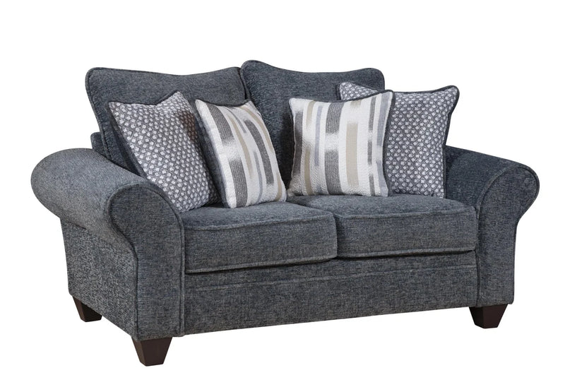 Flannery Charcoal Loveseat