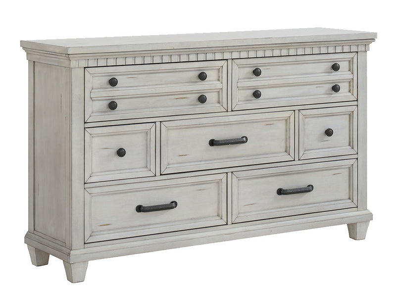 McCoy Antique White Dresser