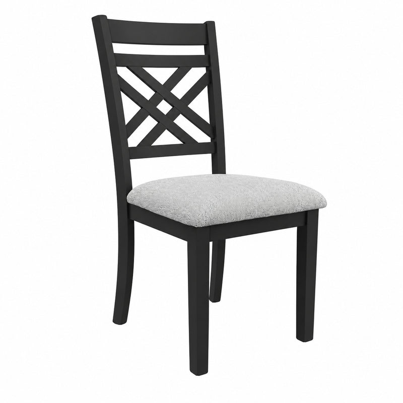 Brooks Black 6 Piece Dining Set