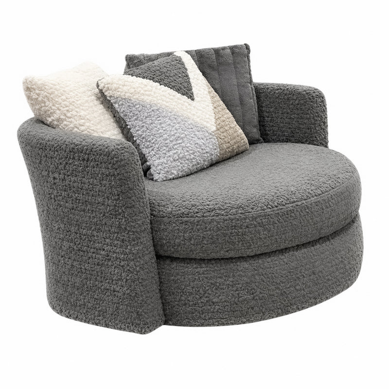 Doodle Iron Swivel Chair