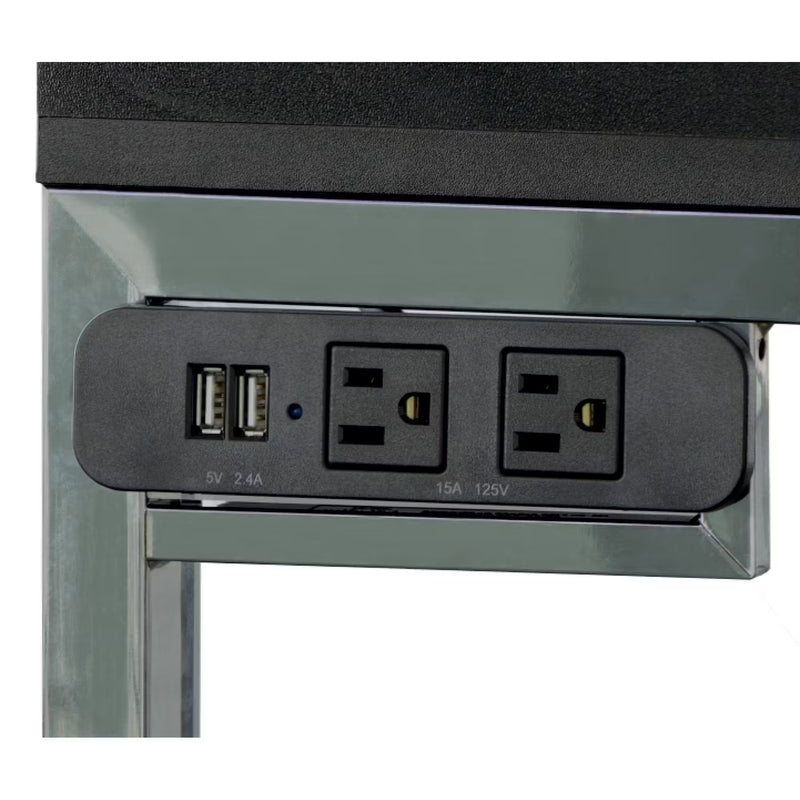 Margo Dressing Table w/ Stool, Mirrors, Lights