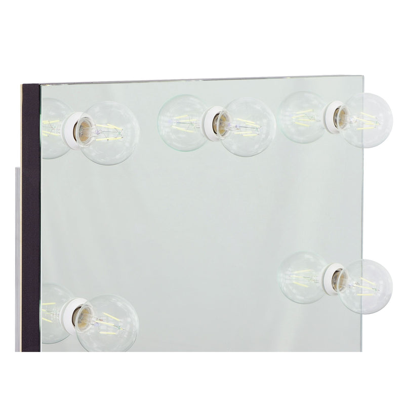 Margo Dressing Table w/ Stool, Mirrors, Lights