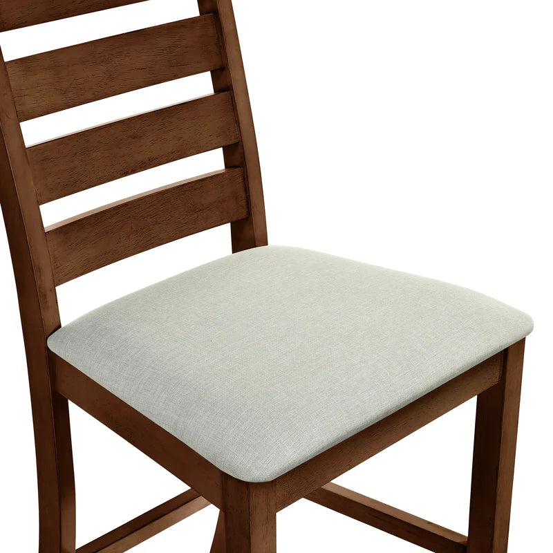 Pascal Walnut Ladderback Counter Chair