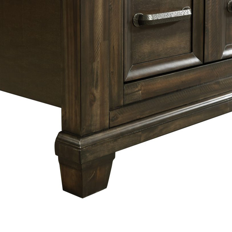McCoy Charcoal Queen Storage Bed