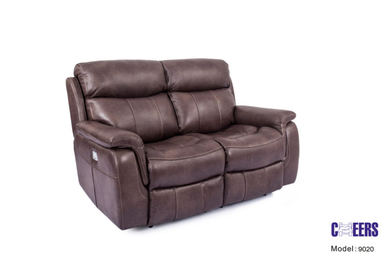 Westerman Top Grain Leather Motion Loveseat Cleo's Furniture