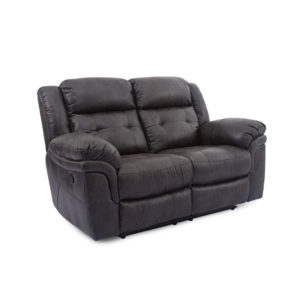 Houston Slate Reclining Loveseat