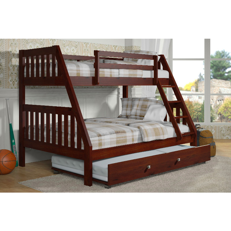 Bunk bed store with daybed underneath