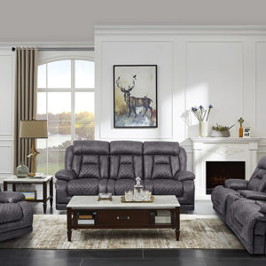 Hawthorne Granite Power Sofa