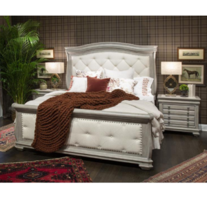 Orleans King Upholstered Sleigh Bed