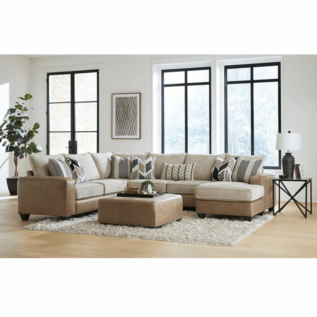 Clash Buff 3pc Sectional at Cleo's Furniture-available at all 15 store locations!